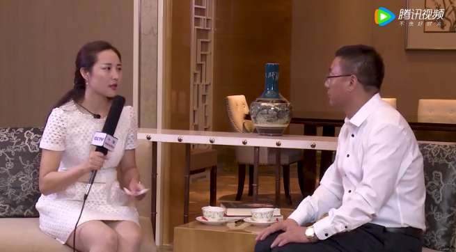 品牌训练营CCTV系列节目主持人采访江南电竞官网机电创始人张翔